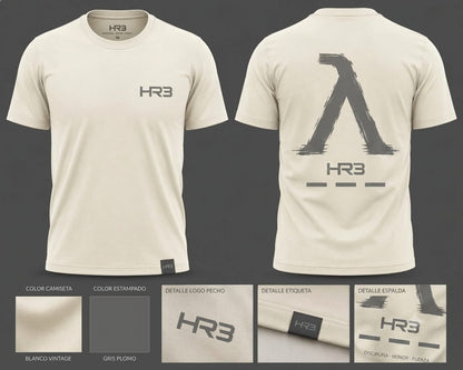 LAMBDA I--Camiseta blanca--