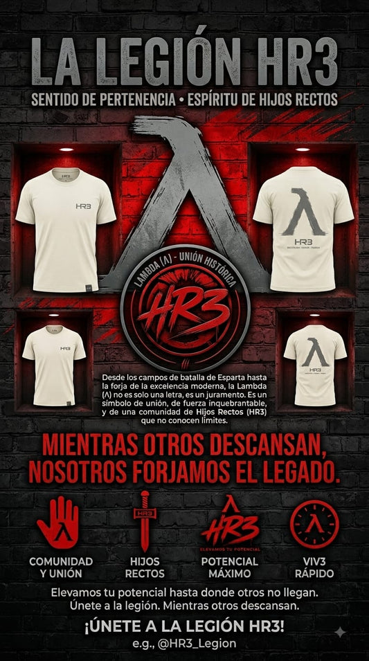 LAMBDA I--Camiseta blanca--
